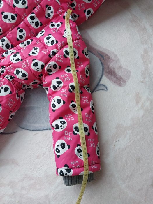 Яскравий теплий комбінезон для дівчинки. Справжній скарб в холодінь!