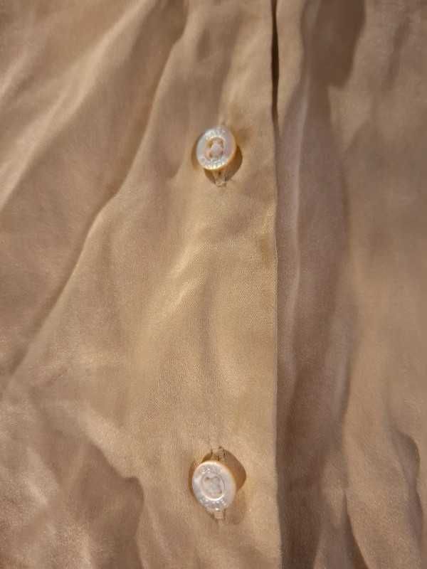Blusa como nova bege seda misturada GANT 40 - SALDO
