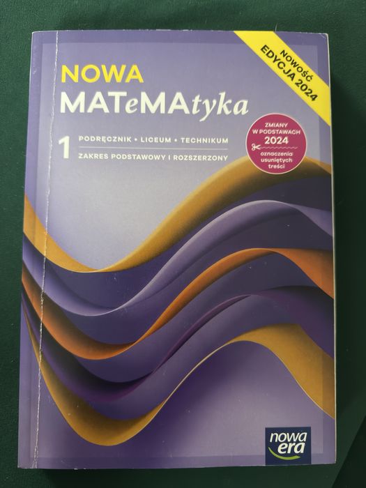 Nowa Matematyka nowe wydanie 1 technikum
