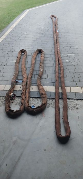 Pasy 20ton i 30ton zawiesie pasowe rurowe kuliste