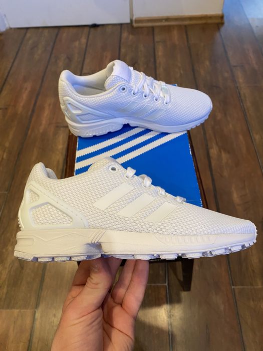 Sportowe białe buty Adidas ZX Flux, 36 2/3 rozmiar