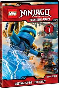 Lego Ninjago: Podniebni Piraci Część 1 Film Dvd - Nowy - Folia