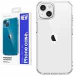 Clear Case Etui Do Iphone 14 / 13 Obudowa Silikonowa Ochrona Apartu