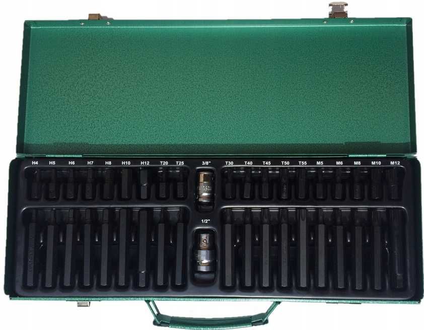 Zestaw bitów torx imbus spline  1/2 HONITON