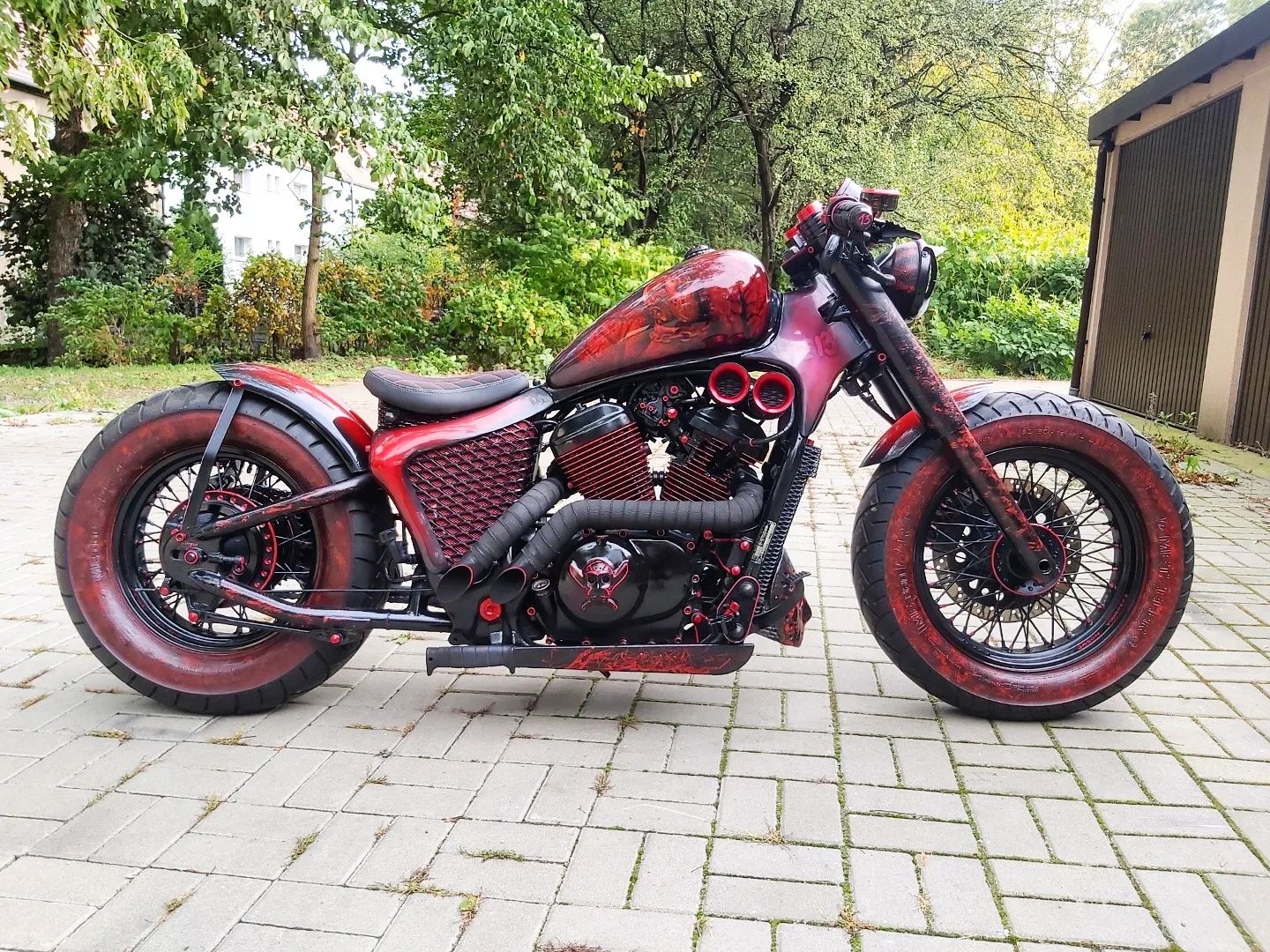 Honda VT600 - Custom Piątek 13tego