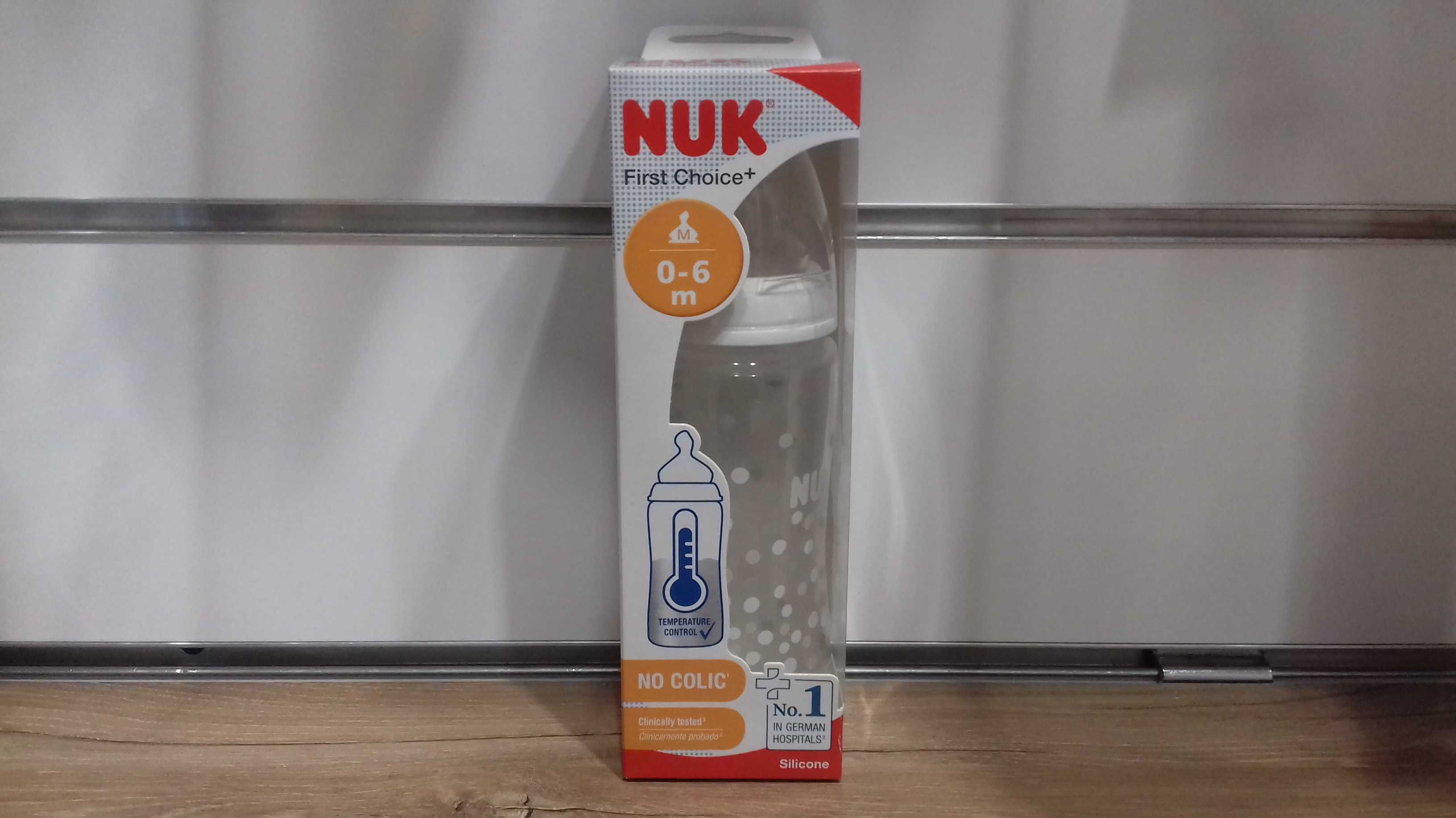 Butelka Nuk First Choice + 300 ml Ze wskaźnikiem temperatury NOWA
