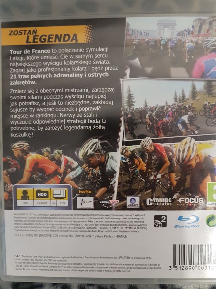 Gra PS3 Le Tour de France