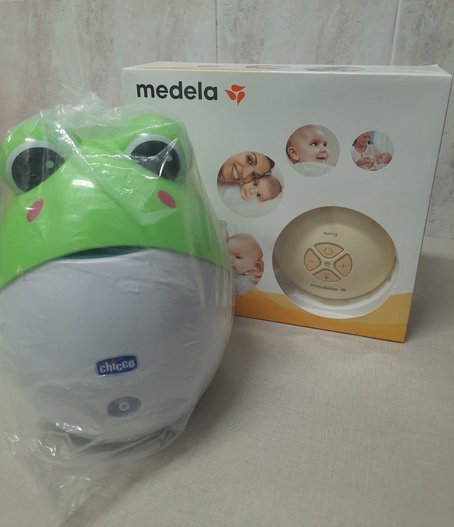 Bomba  de tirar  leite medela e nebulizador chicco