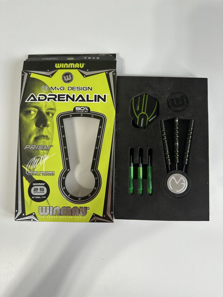 Lotki Rzutki VAN GERWEN ADRENALIN 25g Wolfram 90%