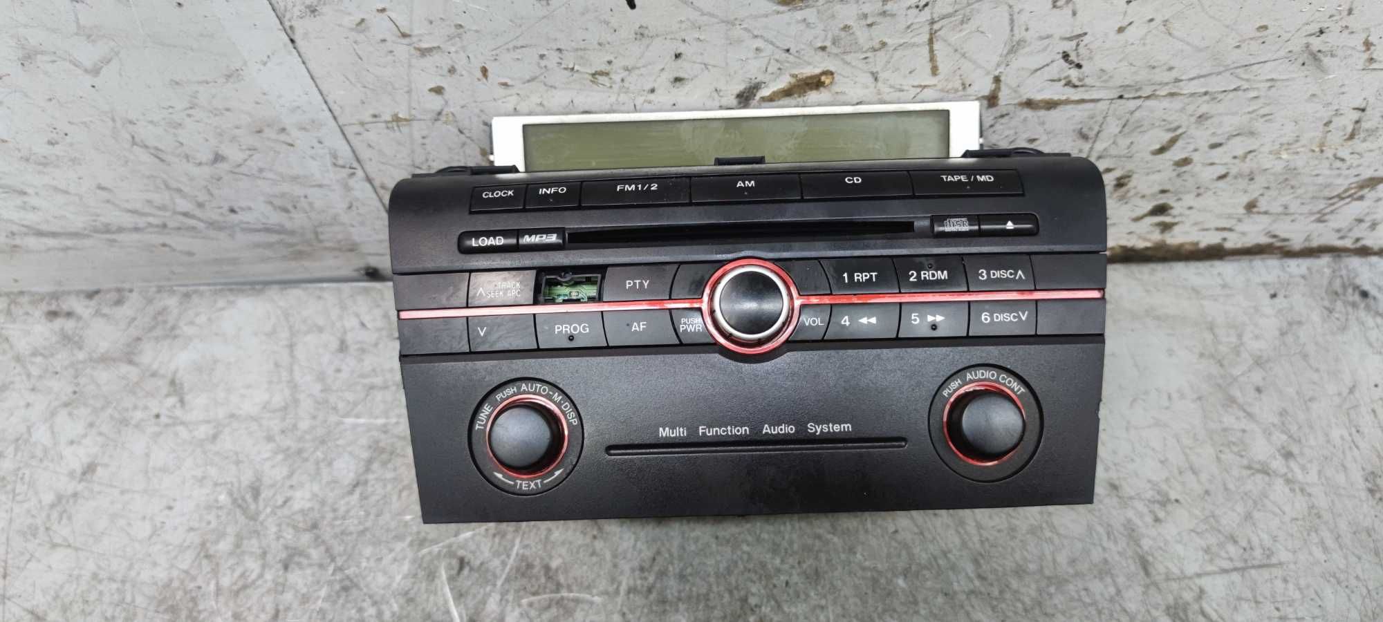 Mazda 3 I BK Radio CD Wyświetlacz