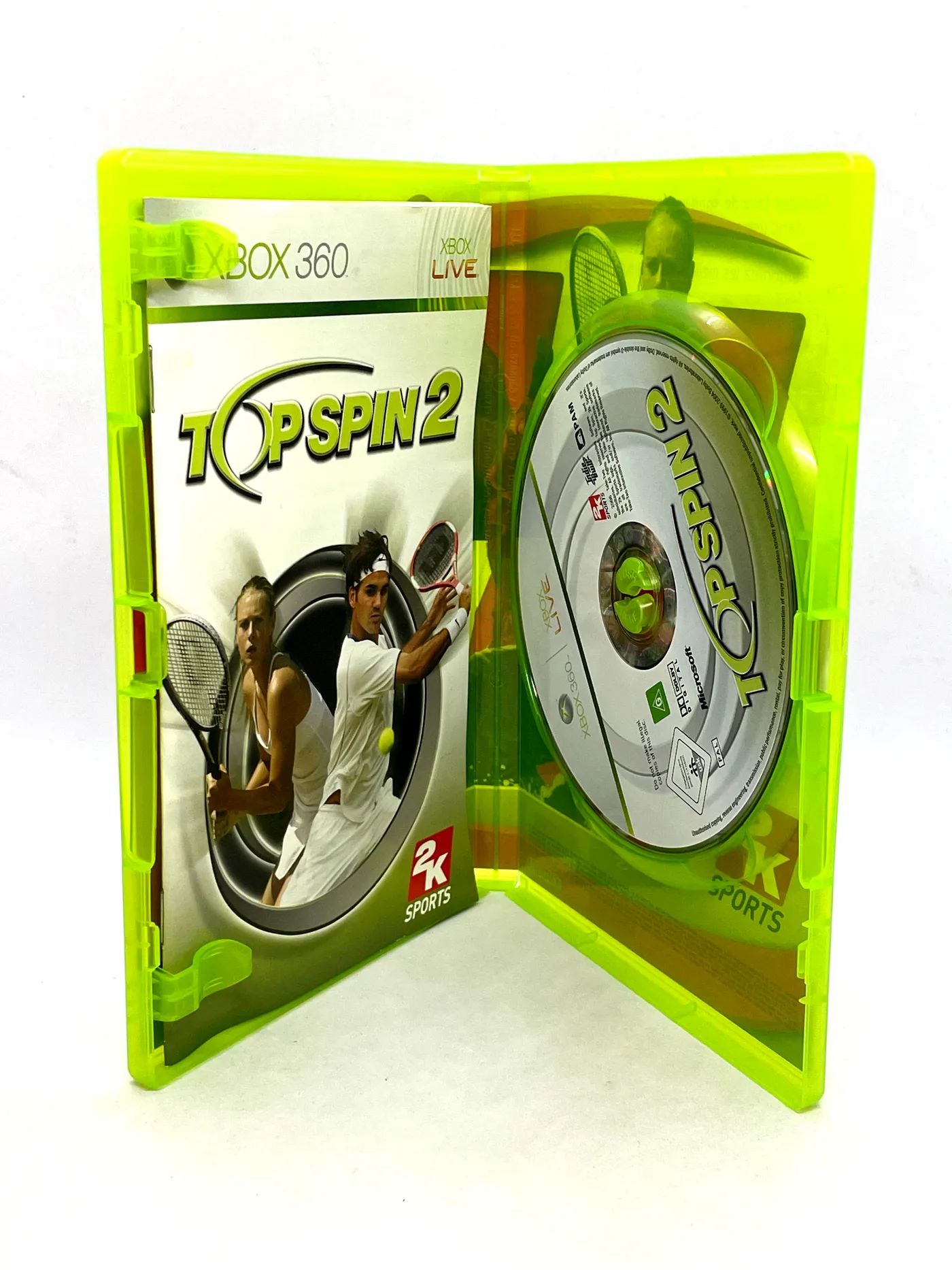 TopSpin 2 Xbox 360 Po Angielsku