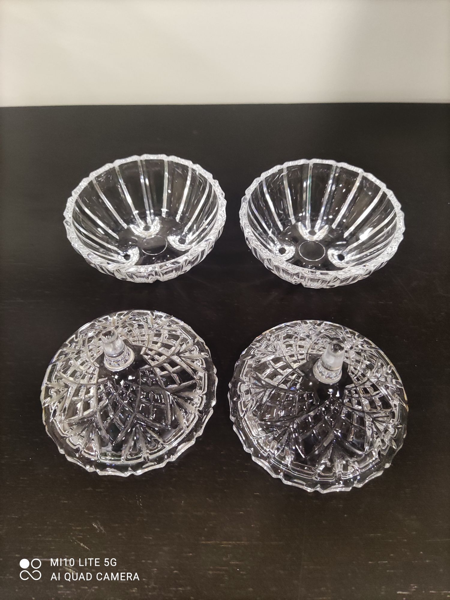 Conjunto de peças cristal