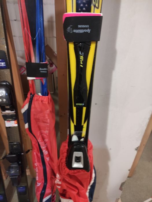 Лыжи горные спортивные разные