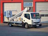 Nissan Cabstar  podnośnik koszowy, zwyżka Multitel MT182 DS