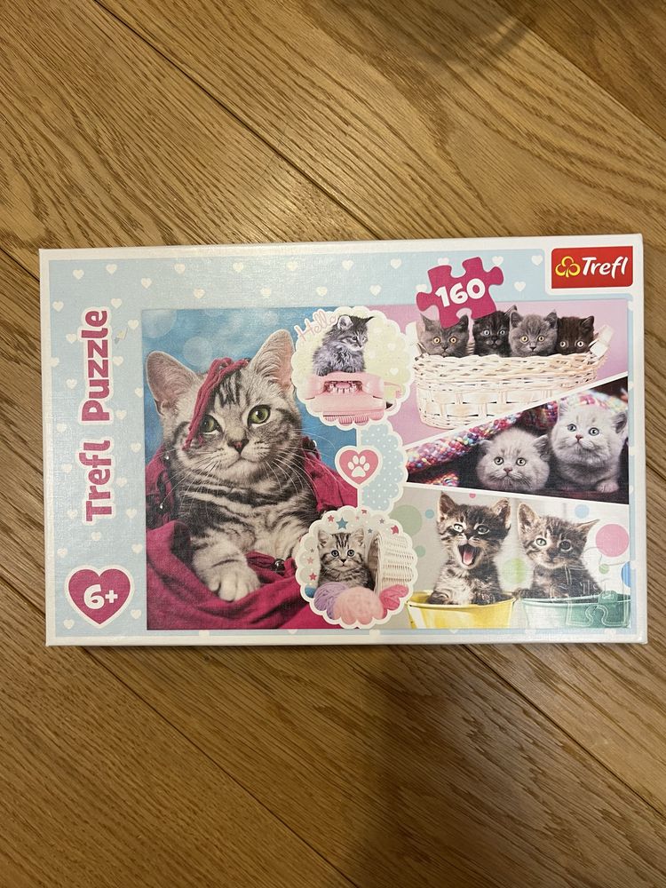 Puzzle kotki 160 elementow