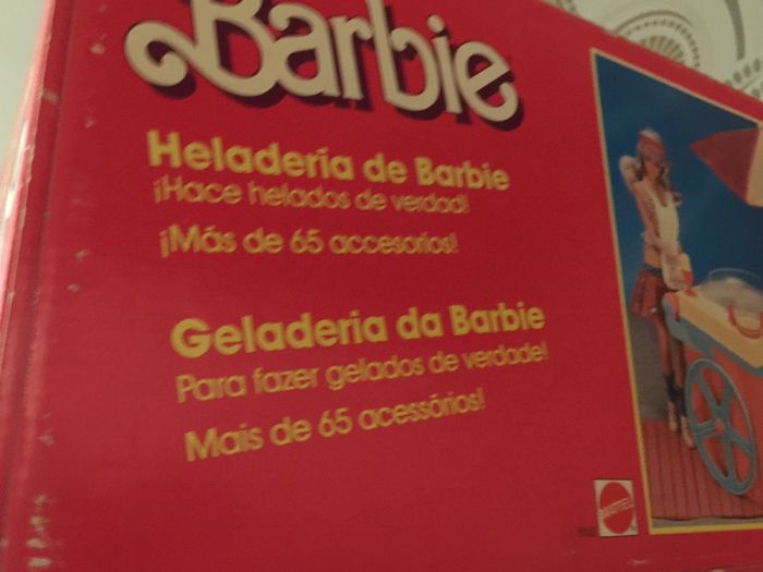 Barbie geladaria - 1988 - Made in Espanha