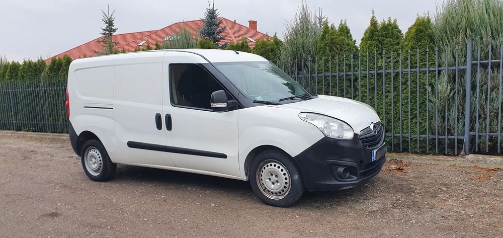 Fiat Doblo FV 23% 1.6 Cdti Long Długi klima, Salon PL 1 właściciel nowy rozrząd