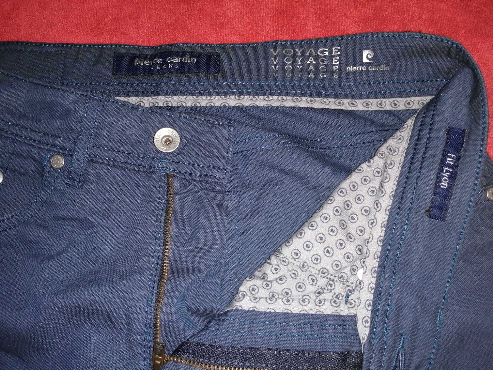 PIERRE CARDIN Jeans Voyage Fit Lion Nowe Spodnie W32 L32 Męskie