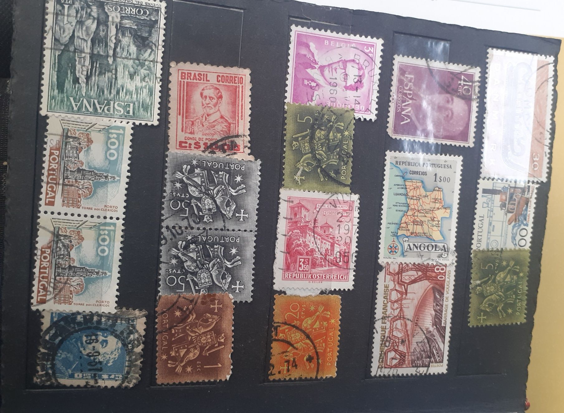 Coleção 186 selos