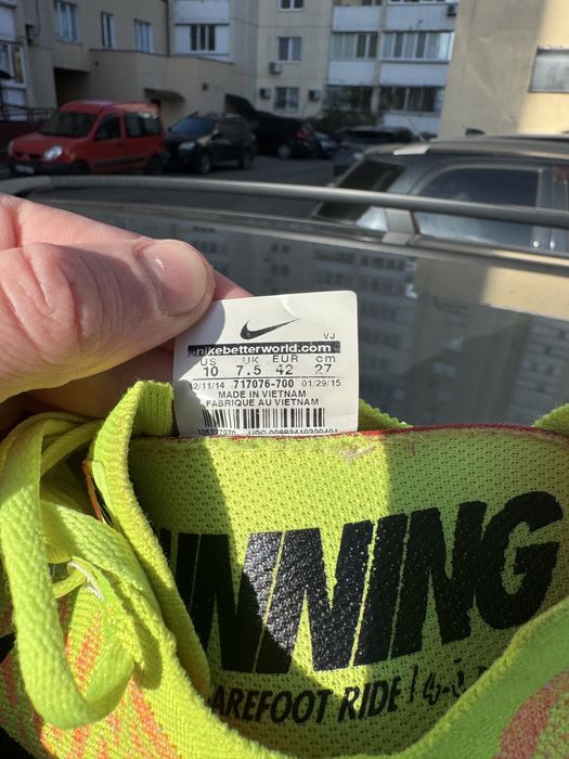 Athletic Nike Free Run 4.0 42 розмір 27 см по устілці