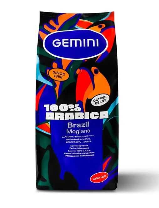 Кава Gemini зернова