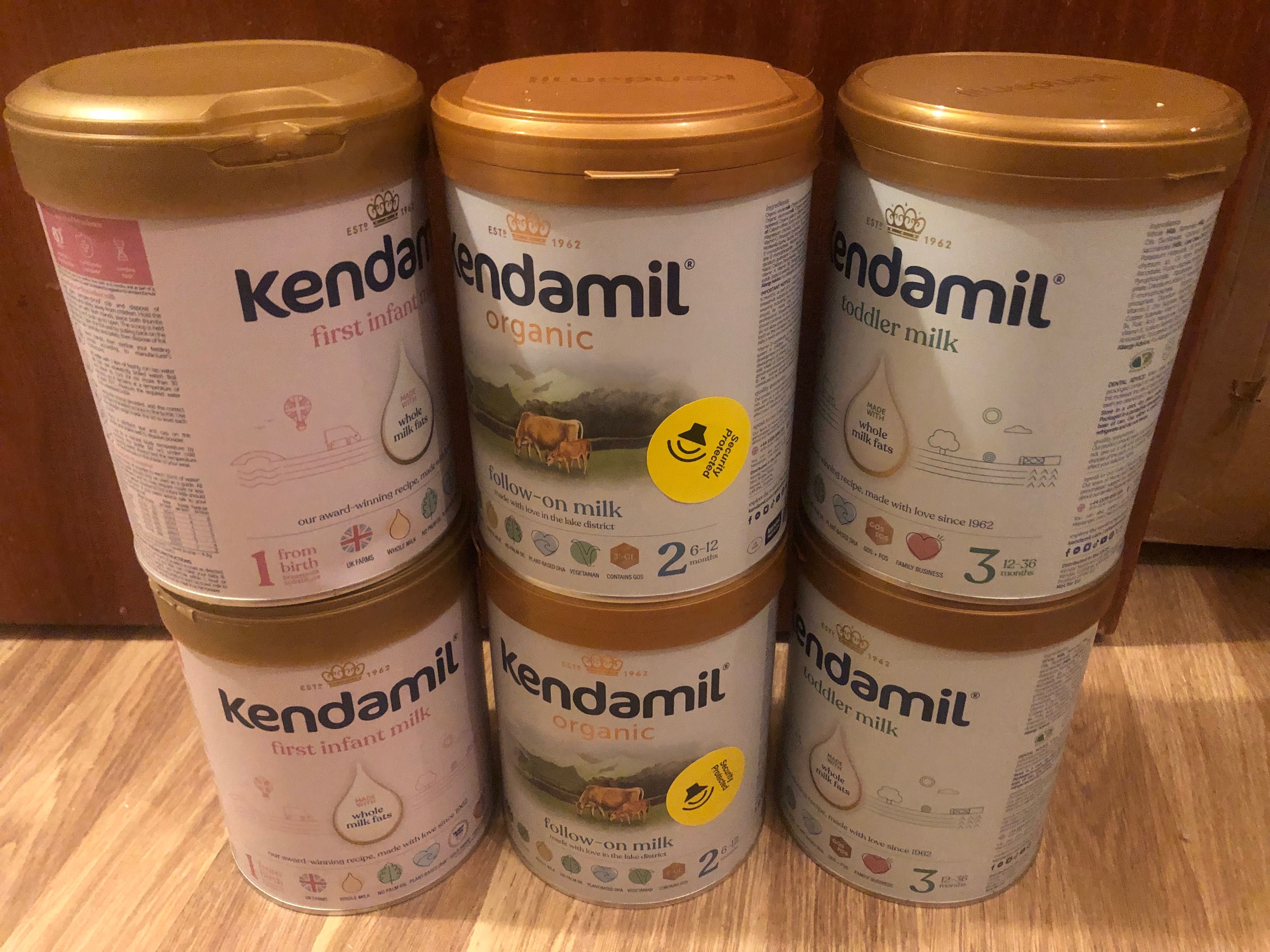 Детская молочная смесь kendamil goat 1 2 3 sma pro 3