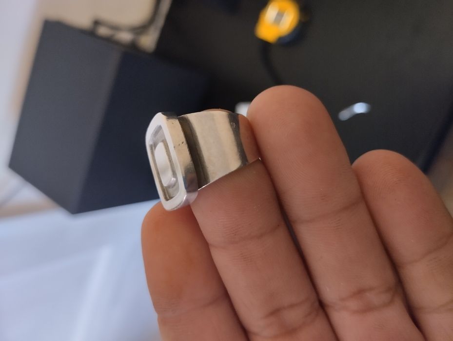 Anel de prata maciça 925 Mexico