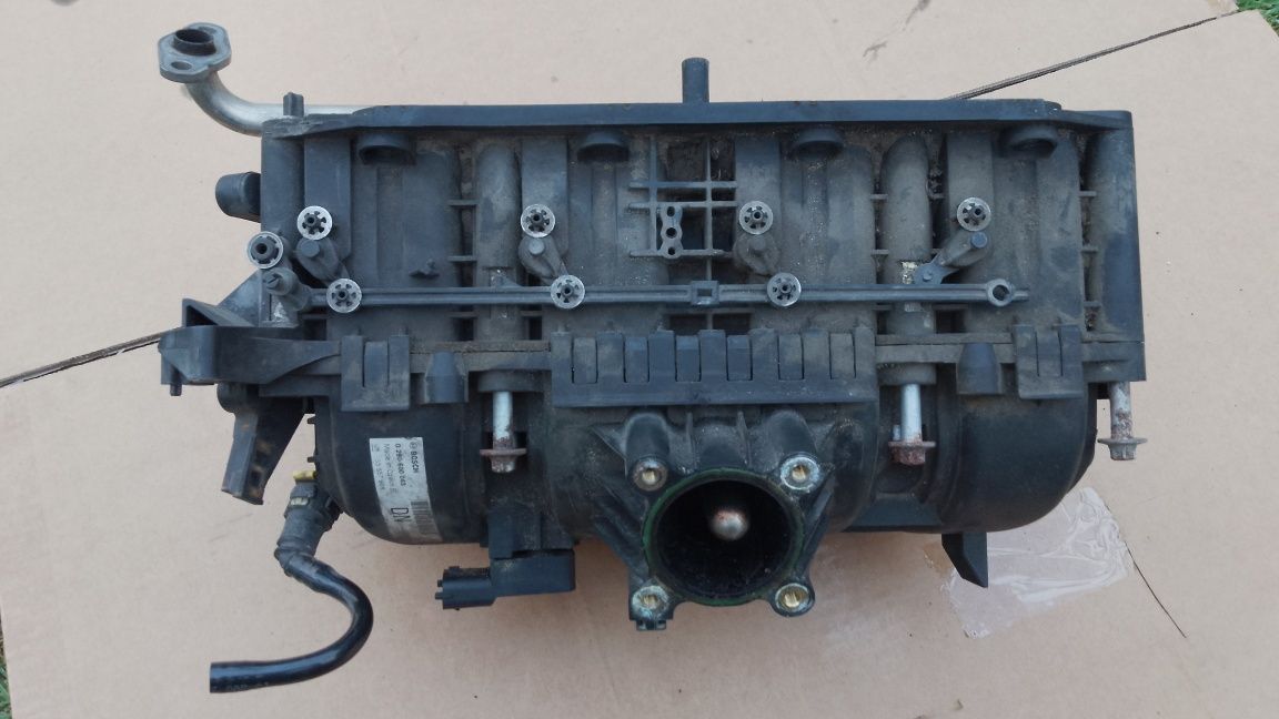 Opel Corsa C D Astra H Meriva 1.2 1.4 Kolektor Ssący Czujnik Ciśnienia