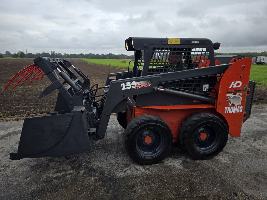 Ładowarka Bobcat Thomas 153S  Mini ładowarka  Łyżko krokodyl