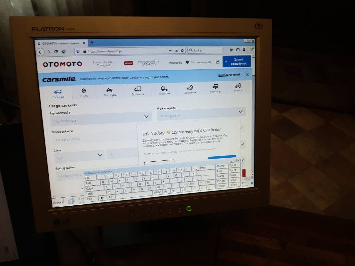 monitor lg flatron