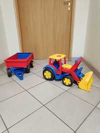 Zabawka Traktor z przyczepą