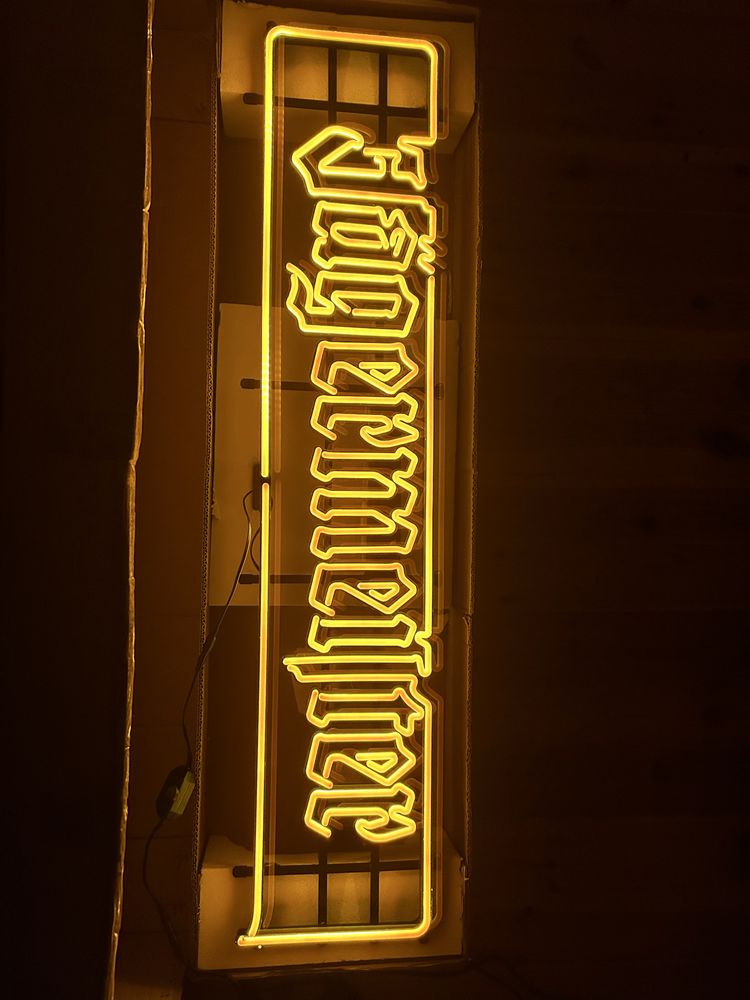 Nowy Neon Jagermeister - Led Bar - Z regulacja - XXL - Podświetlenie