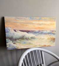 Картина Морський світанок холст фотопечать