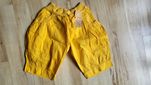 Q&S Spodenki M/L naturalne lekkie cotton len