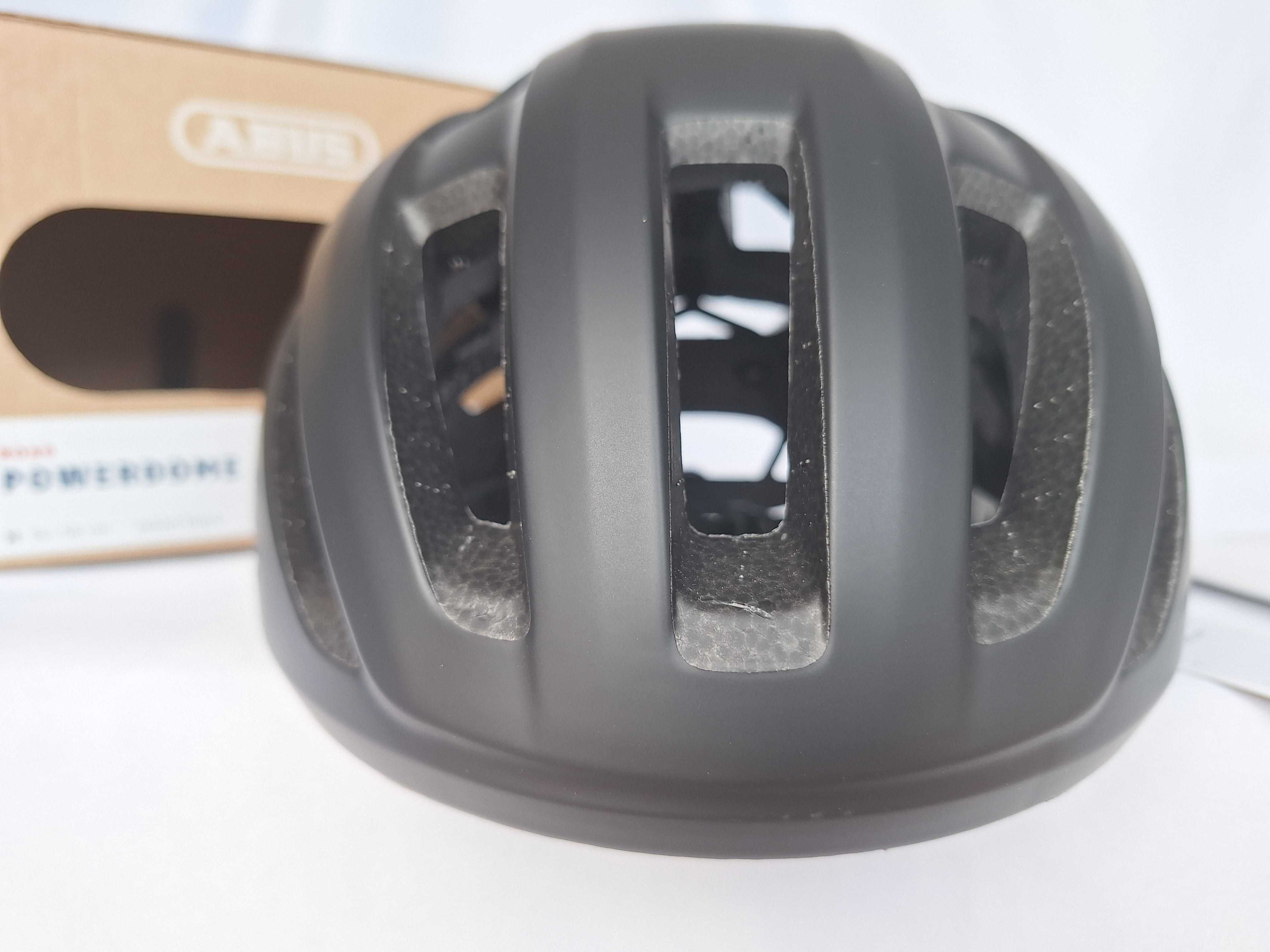 Kask rowerowy Abus Powerdome Velvet Black M 54-58cm