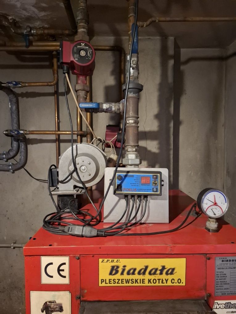 Kocioł Co 20kw  caly z osprzętem!!!