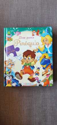 Livro Puzzle "Pinóquio"