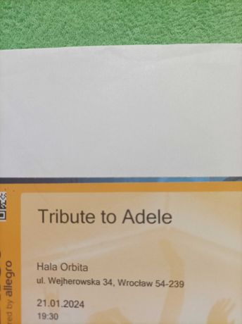 Sprzedam bilety na koncert Tribute to Adele