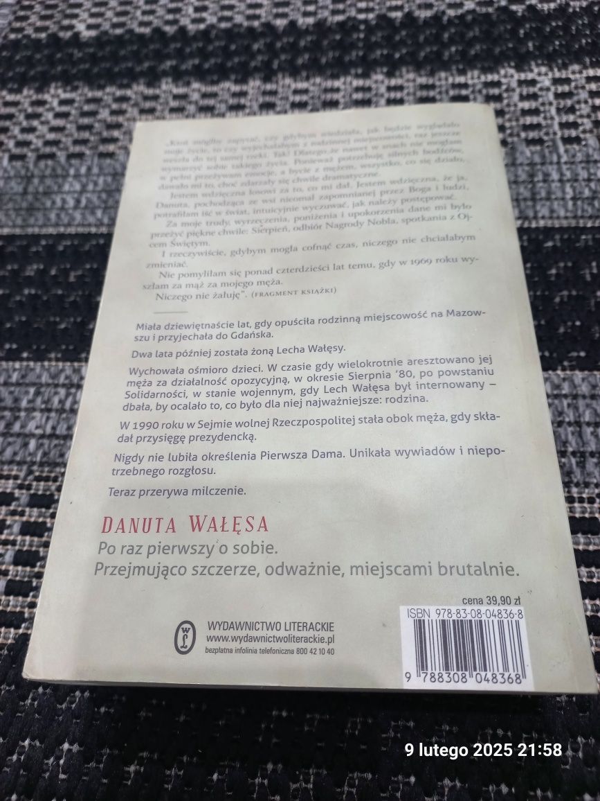 Biografia "Danuta Wałęsa - Marzenia i tejemnice "