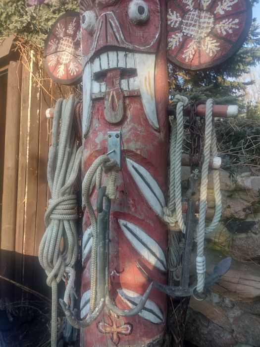 Stary bloczek okretowy solidny