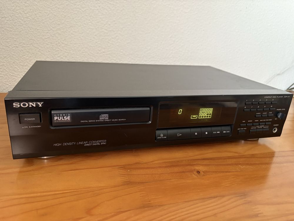 Leitor de CDs Sony CDP-211