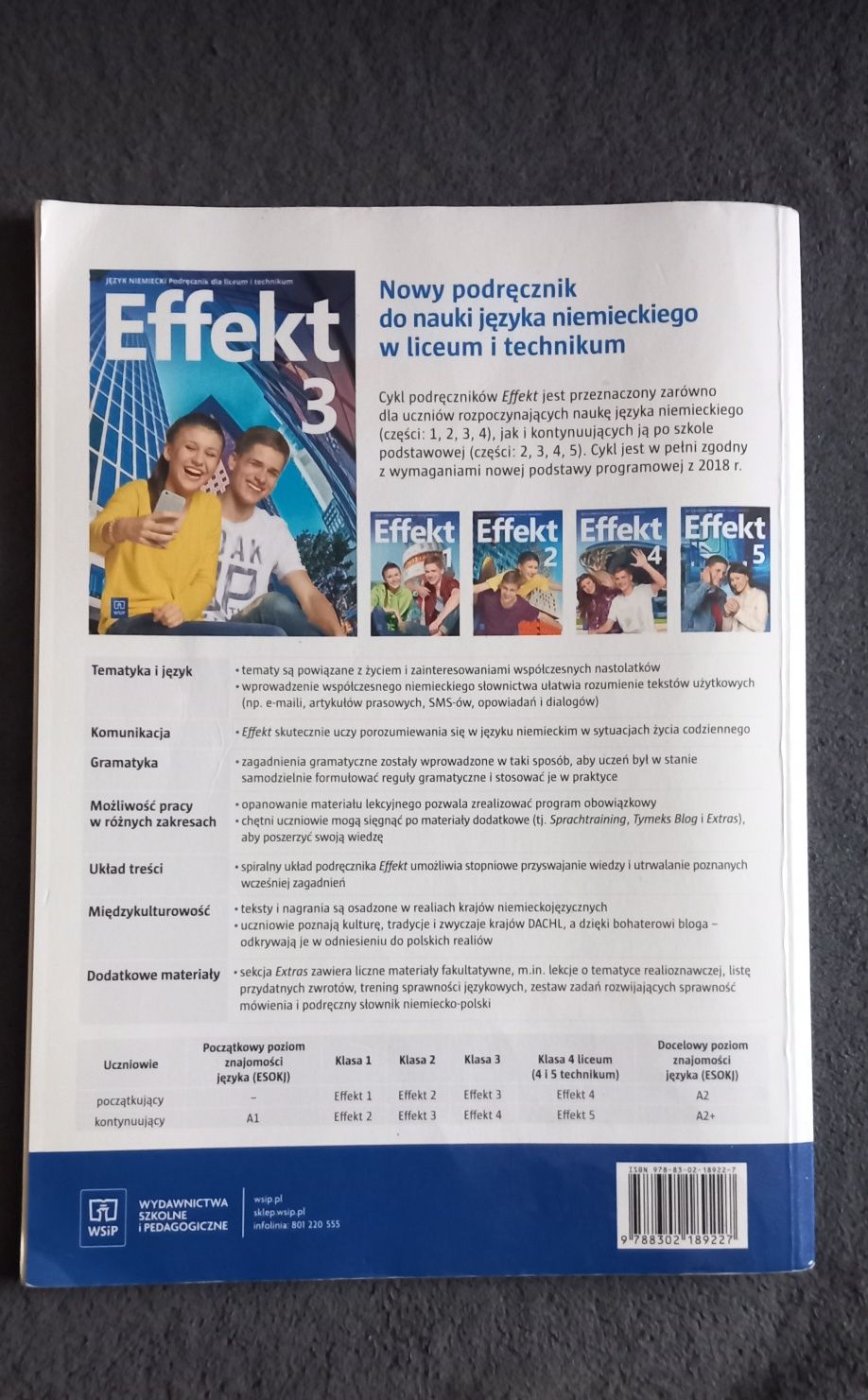 Podręcznik do j. niemieckiego Effekt 3