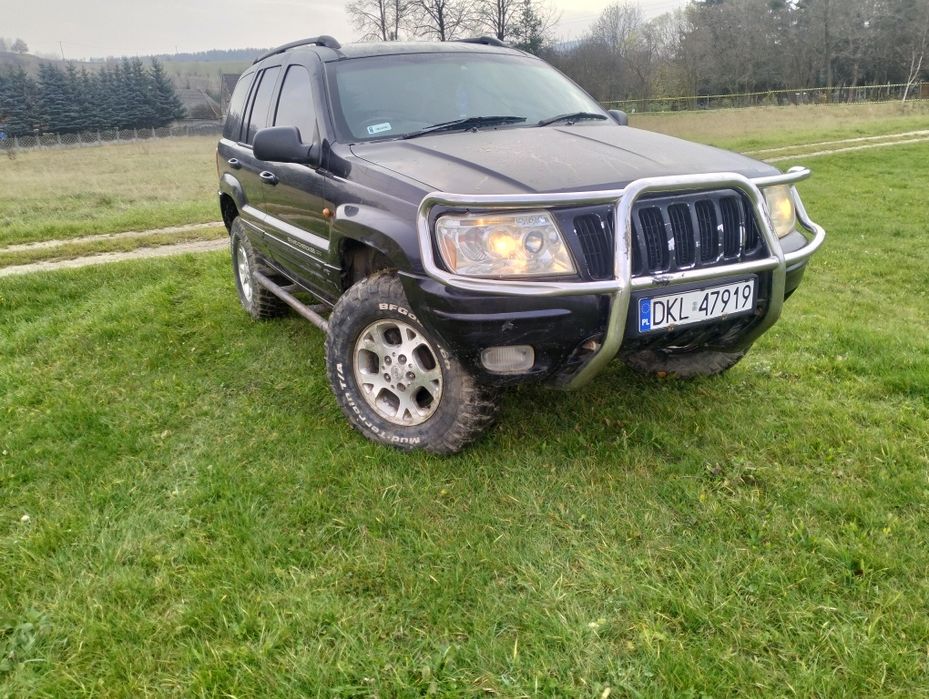 Jeep Grand Cherokee 2.7CRD opony terenowe podniesiony off road