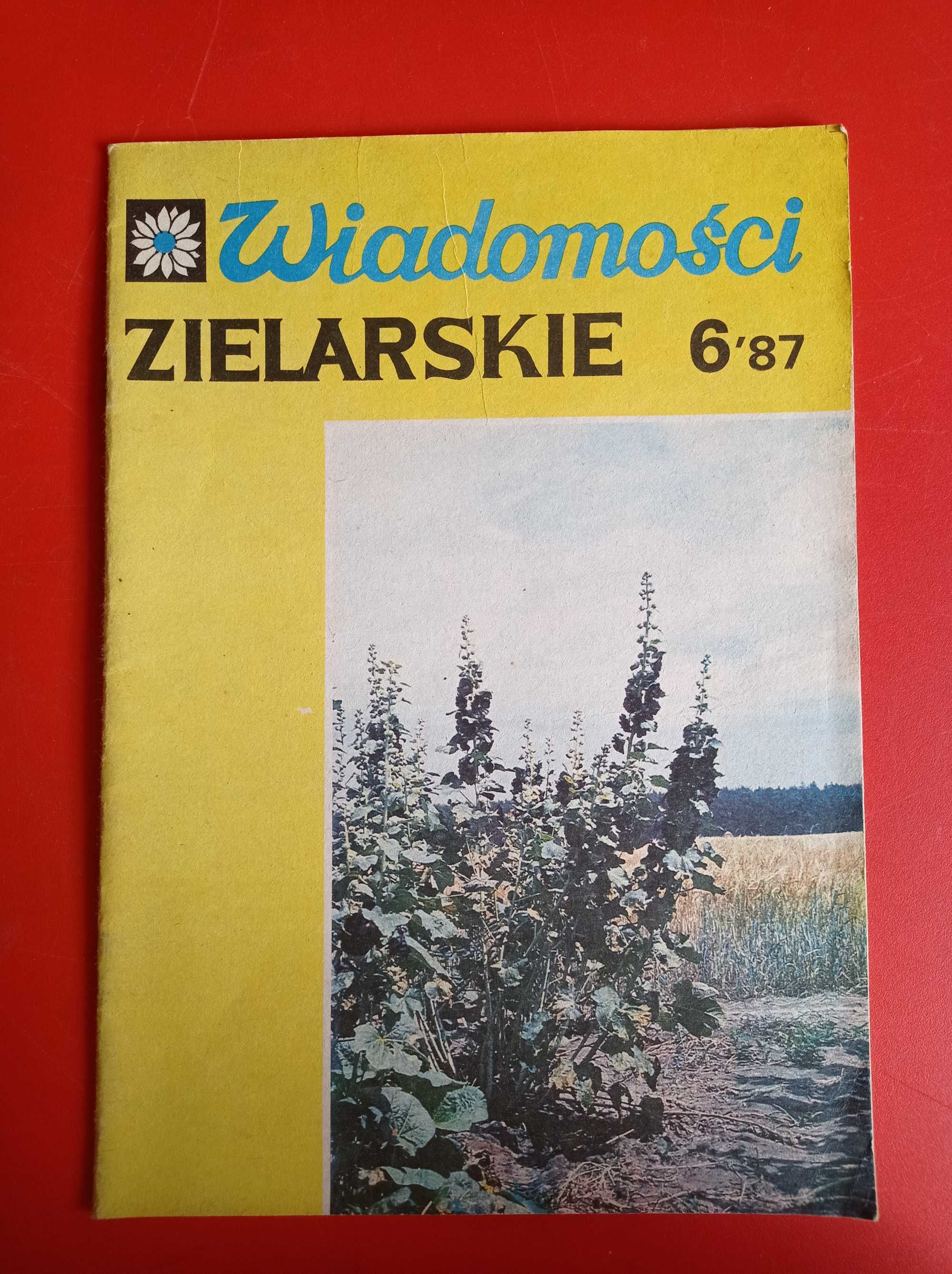 Wiadomości zielarskie nr 6/1987, czerwiec 1987