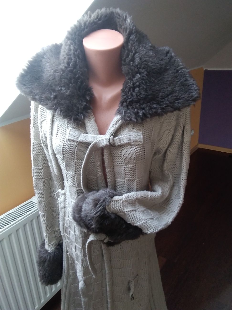 Sweterek sweter płaszcz