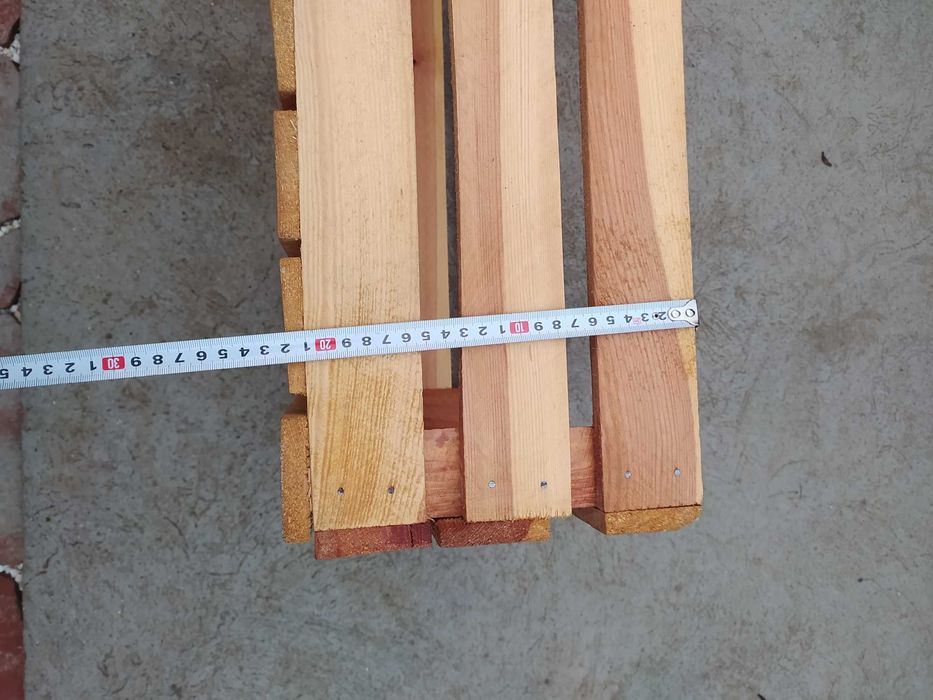 Skrzynki drewniane na owoce i warzywa 60x40x20, wystrój wnętrz