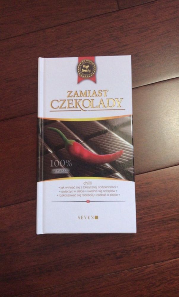 książka „Zamiast Czekolady”