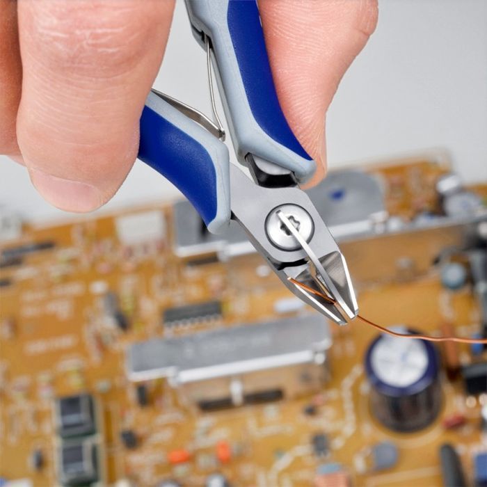 Szczypce Tnące Boczne Dla Elektroników 125Mm