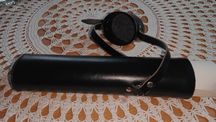 Etui rolka na rysunki, projekty - skóra Vintage, Retro -  PRL