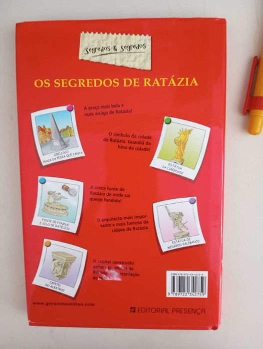 Lote 8 Livros G.STILTON, novos